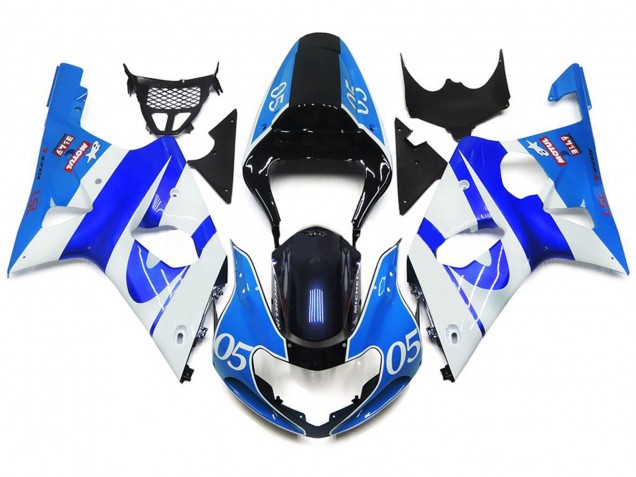 05 Azul Brillo 00-02 Suzuki GSXR 1000 Carenado 05 Azul Brillo 00-02 Suzuki GSXR 1000 Carenado