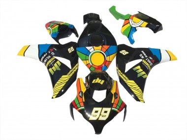 99 Multicolor 08-11 Honda CBR1000RR Carenado