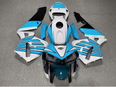 Alas Celestes & Blancas 05-06 Honda CBR600RR Carenado