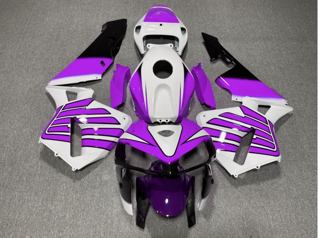 Alas Moradas & Blancas 05-06 Honda CBR600RR Carenado