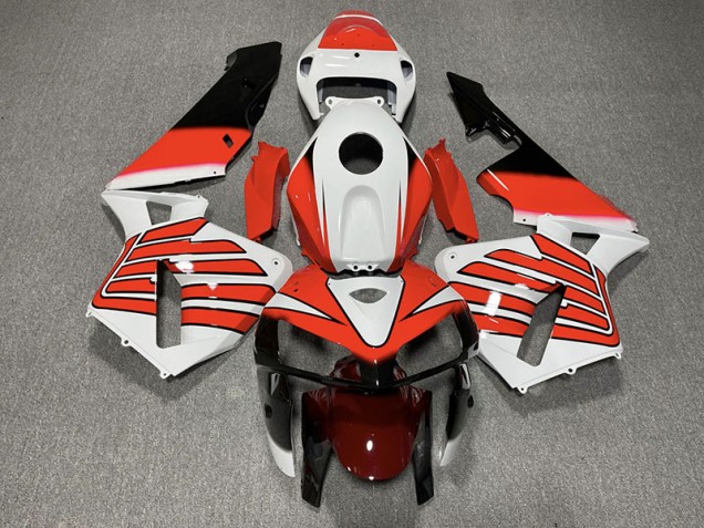 Alas Rojas & Blancas 05-06 Honda CBR600RR Carenado Alas Rojas & Blancas 05-06 Honda CBR600RR Carenado