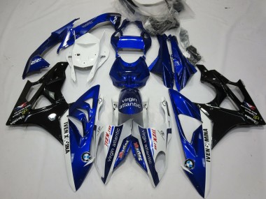Alienígena Azul & Blanco 09-14 BMW S1000RR Carenado