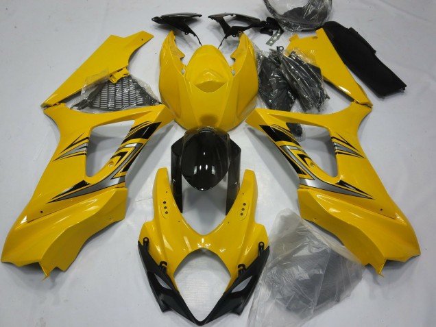 Amarillo Brillante 07-08 Suzuki GSXR 1000 Carenado Amarillo Brillante 07-08 Suzuki GSXR 1000 Carenado