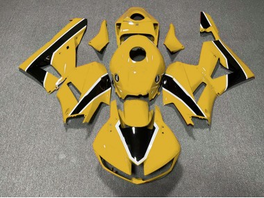 Amarillo Brillante & Negro 13-23 Honda CBR600RR Carenado