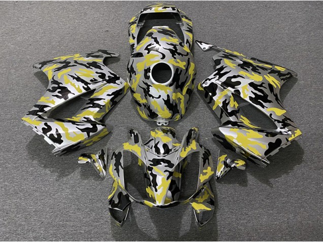 Amarillo Camuflaje 02-12 Honda VFR800 Carenado Amarillo Camuflaje 02-12 Honda VFR800 Carenado