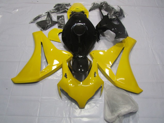Amarillo Claro & Negro 08-11 Honda CBR1000RR Carenado Amarillo Claro & Negro 08-11 Honda CBR1000RR Carenado