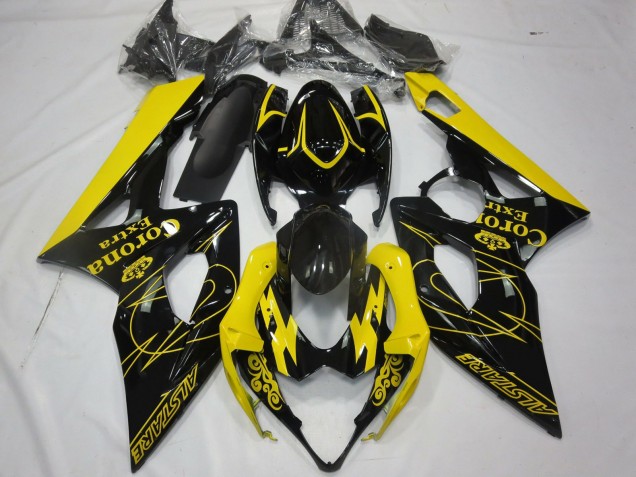 Amarillo Corona 05-06 Suzuki GSXR 1000 Carenado Amarillo Corona 05-06 Suzuki GSXR 1000 Carenado