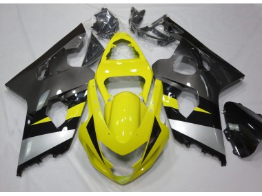 Amarillo & Gris 04-05 Suzuki GSXR 600-750 Carenado