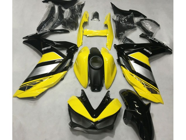 Amarillo & Negro Brillante 15-18 Yamaha R3 Carenado Amarillo & Negro Brillante 15-18 Yamaha R3 Carenado