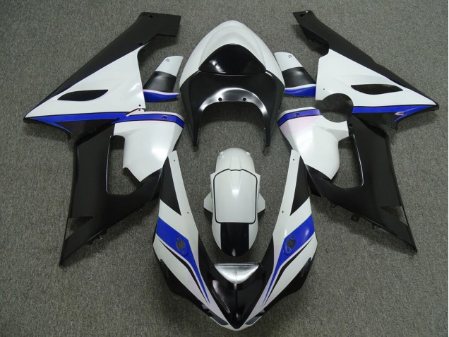 Azul Blanco & Negro 05-06 Kawasaki ZX6R Carenado Azul Blanco & Negro 05-06 Kawasaki ZX6R Carenado