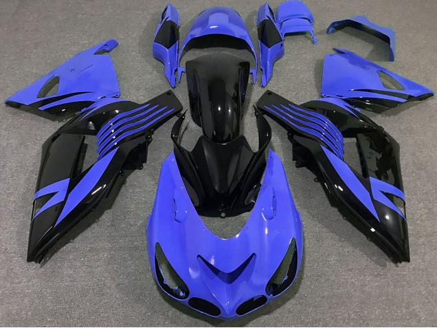 Azul Brillante 06-11 Kawasaki ZX14R Carenado Azul Brillante 06-11 Kawasaki ZX14R Carenado