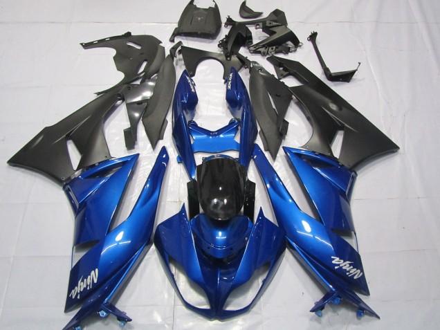 Azul Brillante 09-12 Kawasaki ZX6R Carenado