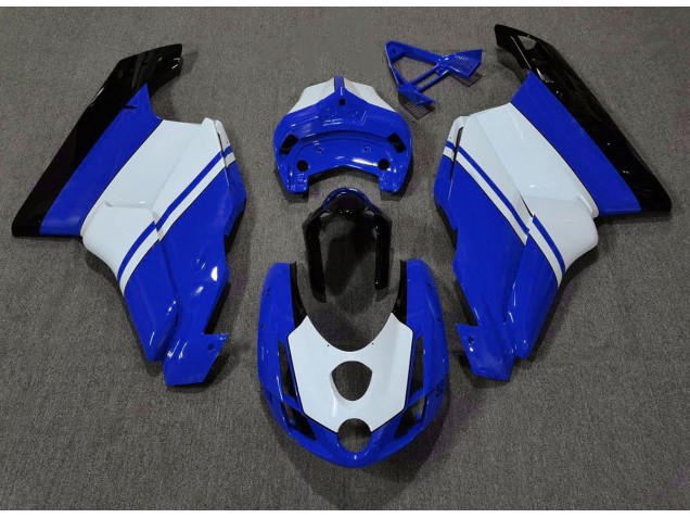Azul Brillante & Blanco 03-04 Ducati 749 999 Carenado Azul Brillante & Blanco 03-04 Ducati 749 999 Carenado