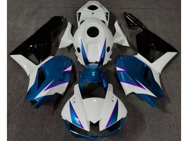 Azul Brillante Blanco & Morado 13-23 Honda CBR600RR Carenado