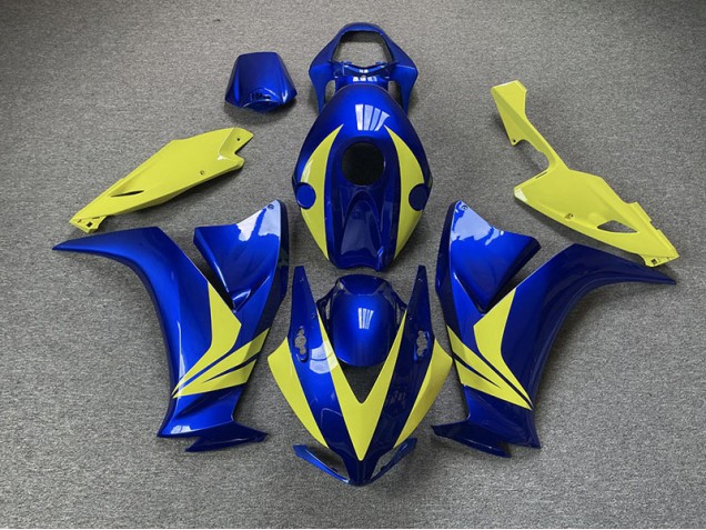 Azul Brillante & Bronceado Desierto 12-16 Honda CBR1000RR Carenado