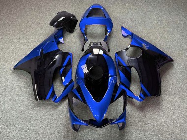 Azul Brillante & Negro 01-03 Honda CBR600 F4i Carenado