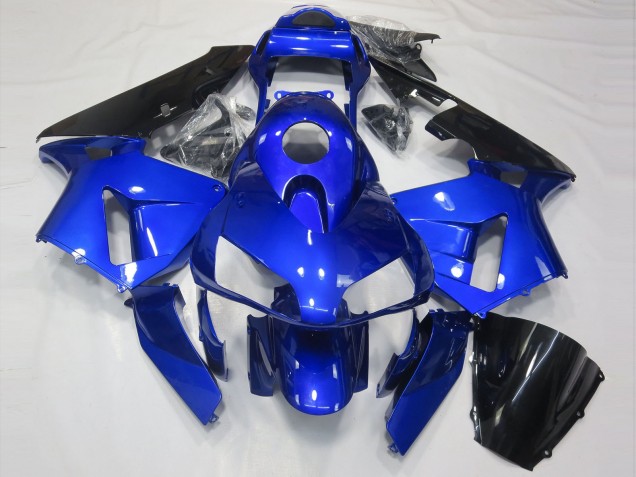 Azul Brillante & Negro 03-04 Honda CBR600RR Carenado Azul Brillante & Negro 03-04 Honda CBR600RR Carenado