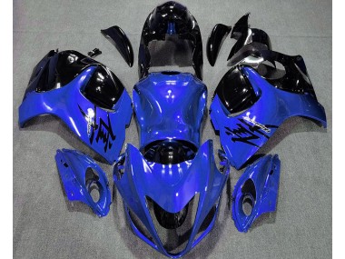 Azul Brillante & Negro 08-20 Suzuki GSXR 1300 Carenado