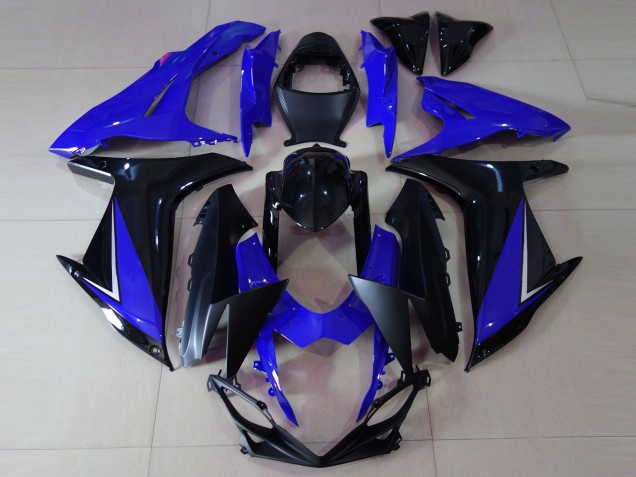 Azul Brillante & Negro 11-24 Suzuki GSXR 600-750 Carenado Azul Brillante & Negro 11-24 Suzuki GSXR 600-750 Carenado