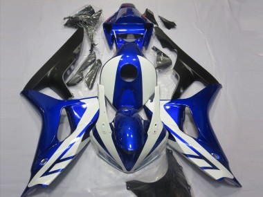 Azul Brillante & Plata 06-07 Honda CBR1000RR Carenado