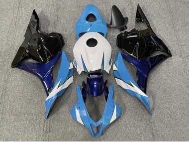 Azul Claro & Blanco 09-12 Honda CBR600RR Carenado