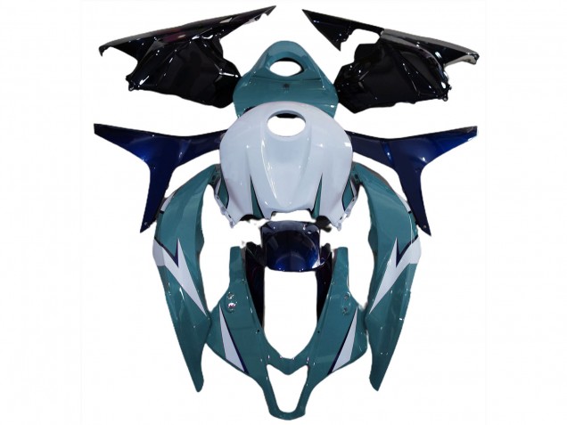 Azul Claro Brillante & Azul 09-12 Honda CBR600RR Carenado Azul Claro Brillante & Azul 09-12 Honda CBR600RR Carenado