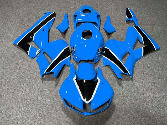 Azul Claro Brillante & Negro 13-23 Honda CBR600RR Carenado Azul Claro Brillante & Negro 13-23 Honda CBR600RR Carenado