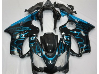 Azul Claro Llama 04-07 Honda CBR600 F4i Carenado