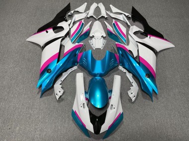 Azul Claro & Rosa 17-21 Yamaha R6 Carenado