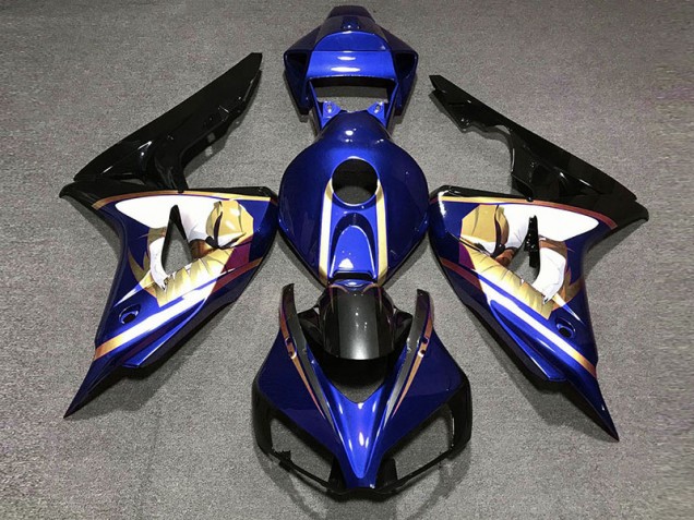 Azul & Dorado 06-07 Honda CBR1000RR Carenado Azul & Dorado 06-07 Honda CBR1000RR Carenado