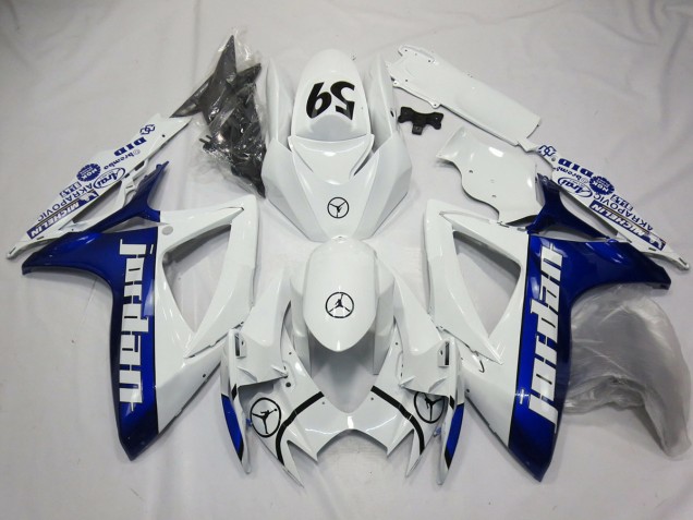 Azul Jordan 06-07 Suzuki GSXR 600-750 Carenado Azul Jordan 06-07 Suzuki GSXR 600-750 Carenado