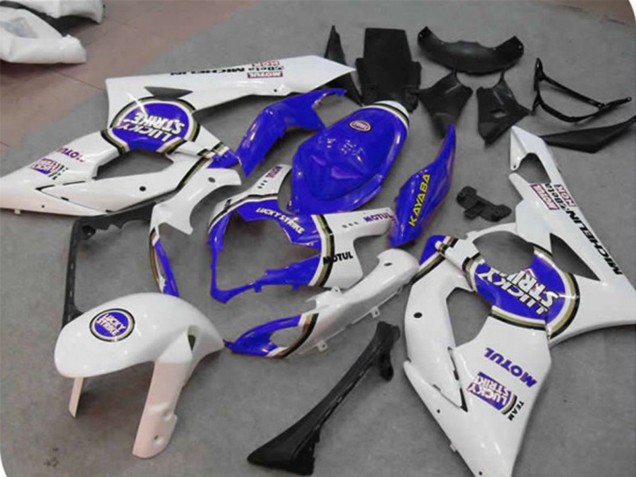 Azul Lucky Strike 05-06 Suzuki GSXR 1000 Carenado Azul Lucky Strike 05-06 Suzuki GSXR 1000 Carenado