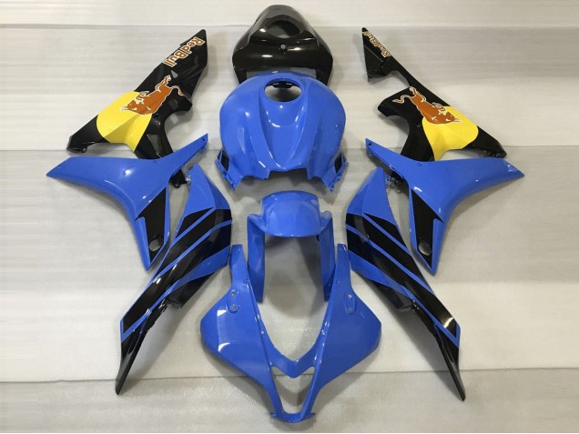 Azul & Naranja Toro 07-08 Honda CBR600RR Carenado Azul & Naranja Toro 07-08 Honda CBR600RR Carenado