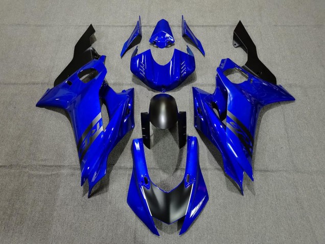 Azul & Negro 17-21 Yamaha R6 Carenado Azul & Negro 17-21 Yamaha R6 Carenado