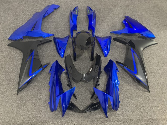 Azul Negro & Gris 11-24 Suzuki GSXR 600-750 Carenado Azul Negro & Gris 11-24 Suzuki GSXR 600-750 Carenado