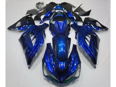 Azul Océano Brillo 12-21 Kawasaki ZX14R Carenado