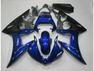 Azul Oscuro Brillante 05 Yamaha R6 Carenado