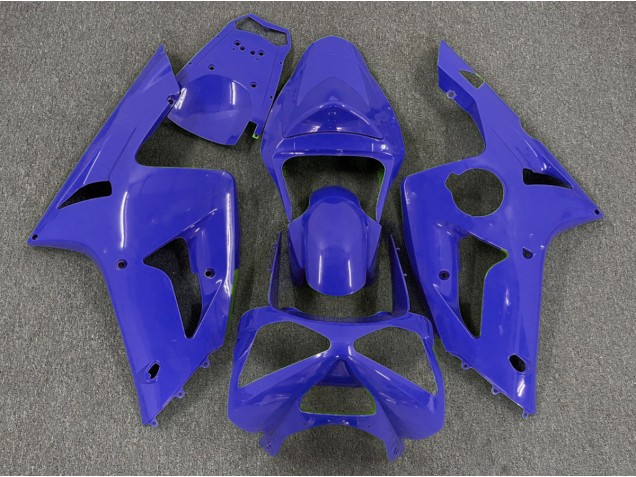 Azul Oscuro Liso 03-04 Kawasaki ZX6R Carenado Azul Oscuro Liso 03-04 Kawasaki ZX6R Carenado
