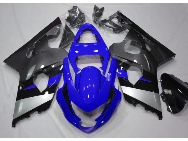 Azul & Plata 04-05 Suzuki GSXR 600-750 Carenado Azul & Plata 04-05 Suzuki GSXR 600-750 Carenado