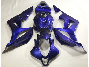 Azul Profundo Liso 07-08 Honda CBR600RR Carenado
