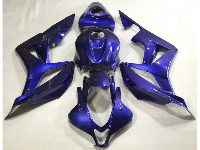 Azul Profundo Liso 07-08 Honda CBR600RR Carenado Azul Profundo Liso 07-08 Honda CBR600RR Carenado