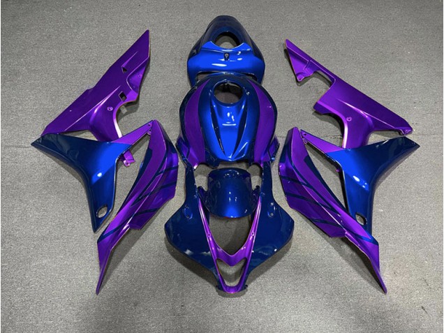 Azul Púrpura 07-08 Honda CBR600RR Carenado Azul Púrpura 07-08 Honda CBR600RR Carenado