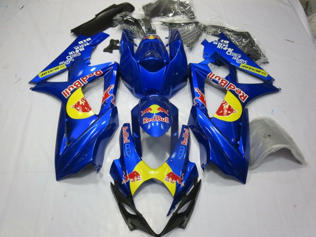 Azul Rojo Toro 07-08 Suzuki GSXR 1000 Carenado Azul Rojo Toro 07-08 Suzuki GSXR 1000 Carenado