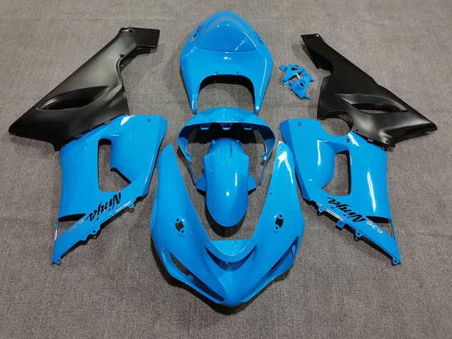 Azul Vibrante 05-06 Kawasaki ZX6R Carenado
