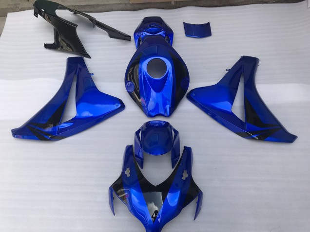 Azul Vibrante De Alto Brillo 08-11 Honda CBR1000RR Carenado Azul Vibrante De Alto Brillo 08-11 Honda CBR1000RR Carenado