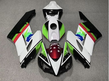 Bandera Verde & Roja 04-05 Honda CBR1000RR Carenado