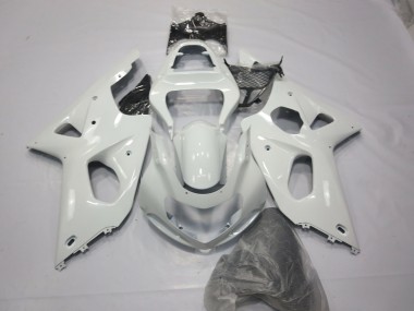 Blanco Brillante 00-02 Suzuki GSXR 1000 Carenado