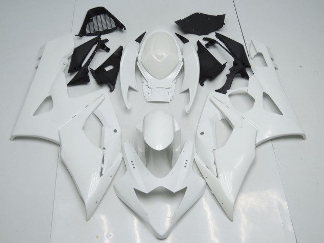 Blanco Brillante 05-06 Suzuki GSXR 1000 Carenado Blanco Brillante 05-06 Suzuki GSXR 1000 Carenado
