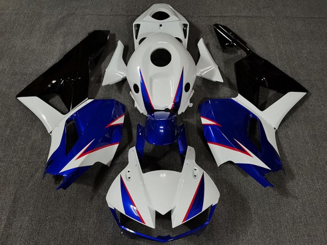 Blanco Brillante & Azul Intenso 13-23 Honda CBR600RR Carenado Blanco Brillante & Azul Intenso 13-23 Honda CBR600RR Carenado