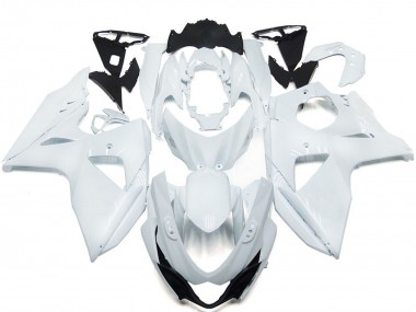 Blanco Brillante Sólido 09-16 Suzuki GSXR 1000 Carenado